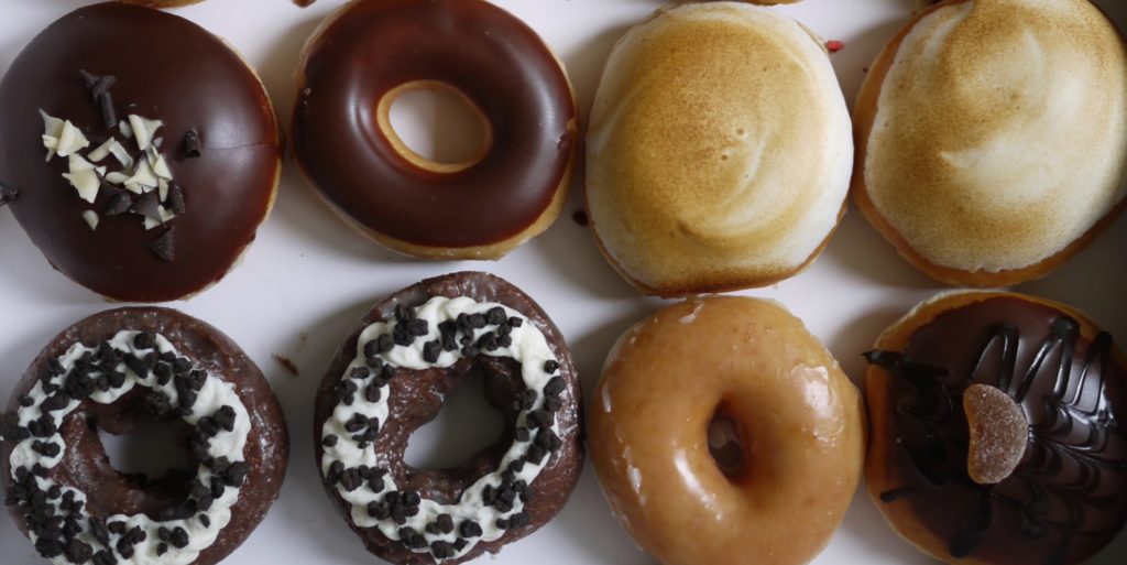 A picture of yummy donuts meant to illustrate to concept of independent contractor misclassification.